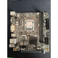 Материнская плата Gigabyte GA-H110M-S2V + g4400