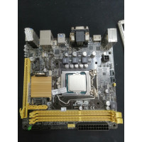 Материнская плата ASUS H81I-PLUS +PentiumG3220