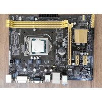 Материнская плата ASUS H81M-K +заглушка