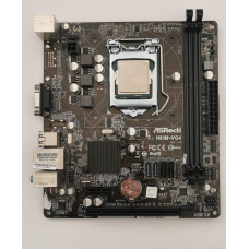 Материнская плата ASRock H81M-VG4 +i3-4150