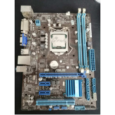 Материнская плата ASUS P8B75-M LX PLUS + заглушка